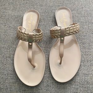 Jack roger jelly flip flops new without box